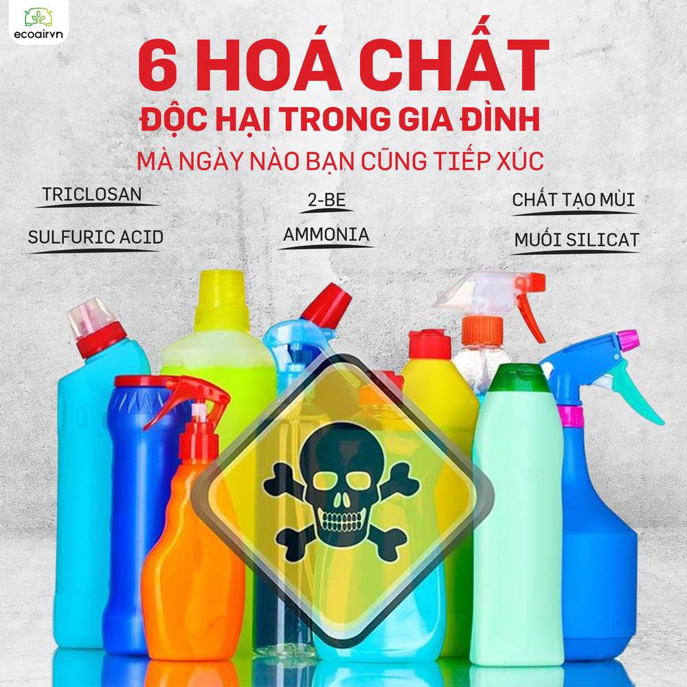 tác hại của chất tẩy rửa