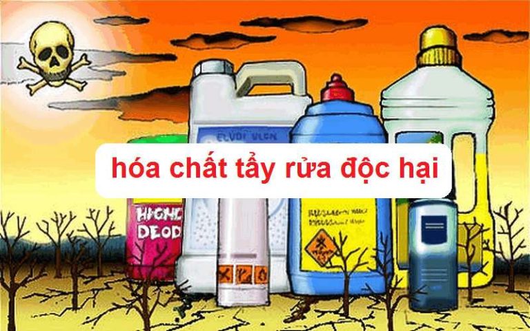 Tác hại của chất tẩy rửa mà bạn dùng mỗi ngày