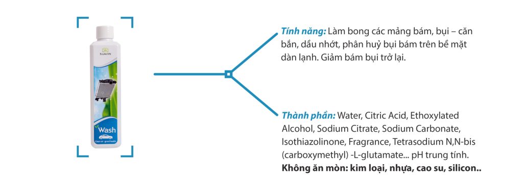 bộ dung dịch vệ sinh dàn lạnh điều hòa ô tô