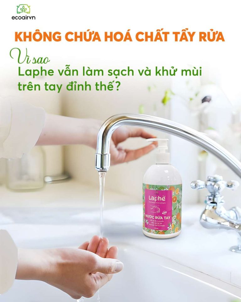 Cơ chế tẩy rửa của nước rửa tay enzyme cam