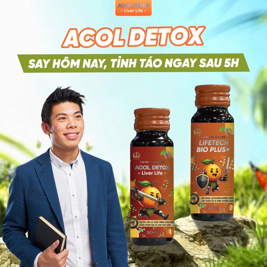siro giải rượu, cách giải rượu bia, cách giải bia, cách giải rượu, thức uống giải rượu, giải rượu, nước giải rượu, thức uống giải rượu Acol Detox