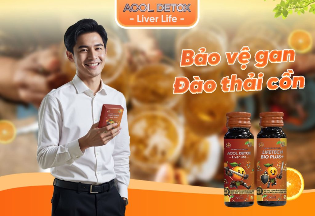 cách giải độc sau khi uống rượu bia, cách giải rượu bia, cách giải bia, cách giải rượu, thức uống giải rượu, giải rượu, nước giải rượu, thức uống giải rượu Acol Detox