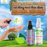 cách lựa chọn xịt chống muỗi thiên nhiên hiệu quả và an toàn