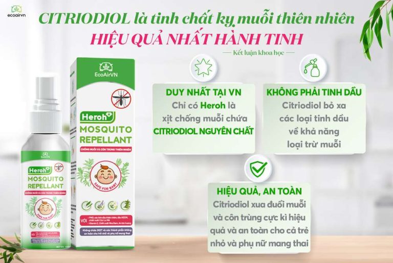 Tại sao nên chọn xịt chống muỗi thiên nhiên thay vì hóa chất?