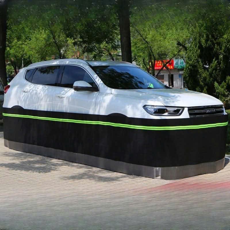 cách lắp quây chống chuột ô tô