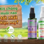 xịt chống muỗi nào tốt nhất hiện nay, xịt chống muỗi thiên nhiên heroh
