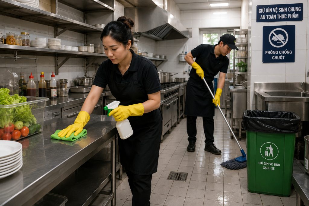 cách đuổi chuột ra khỏi quán ăn, rat & pest oust