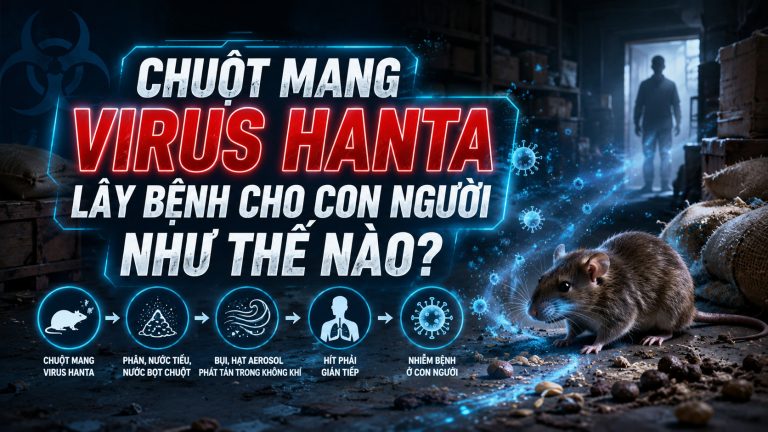 Chuột mang virus Hanta lây truyền cho con người qua đâu?