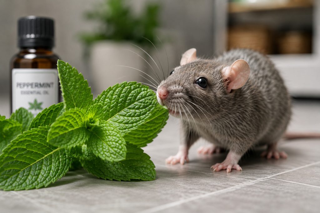 Vì sao chuột sợ mùi bạc hà nhưng vẫn quay lại? rat & pest oust