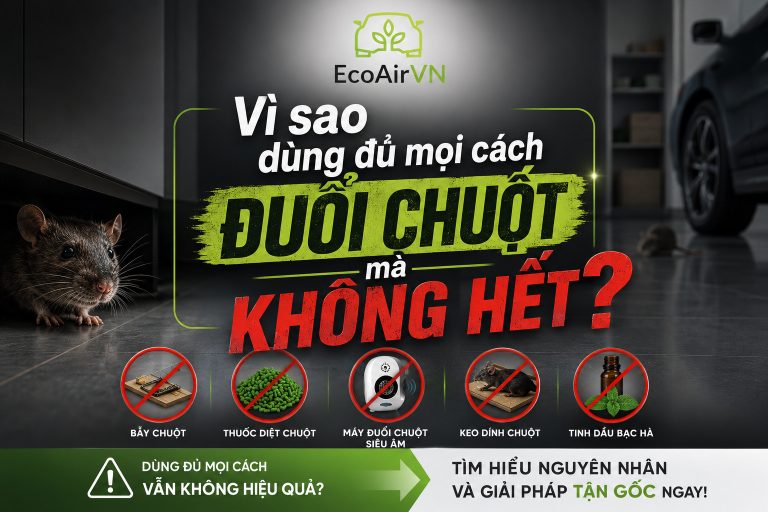 chuột vào nhà vì sao đuổi mãi không hết, rat & pest oust
