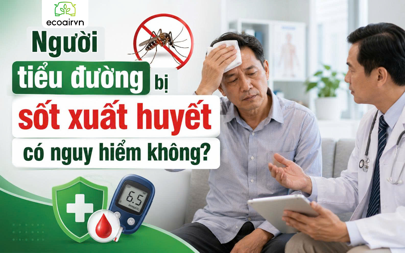 người tiểu đường bị sốt xuất huyết có nguy hiểm không, xịt chống muỗi thiên nhiên heroh