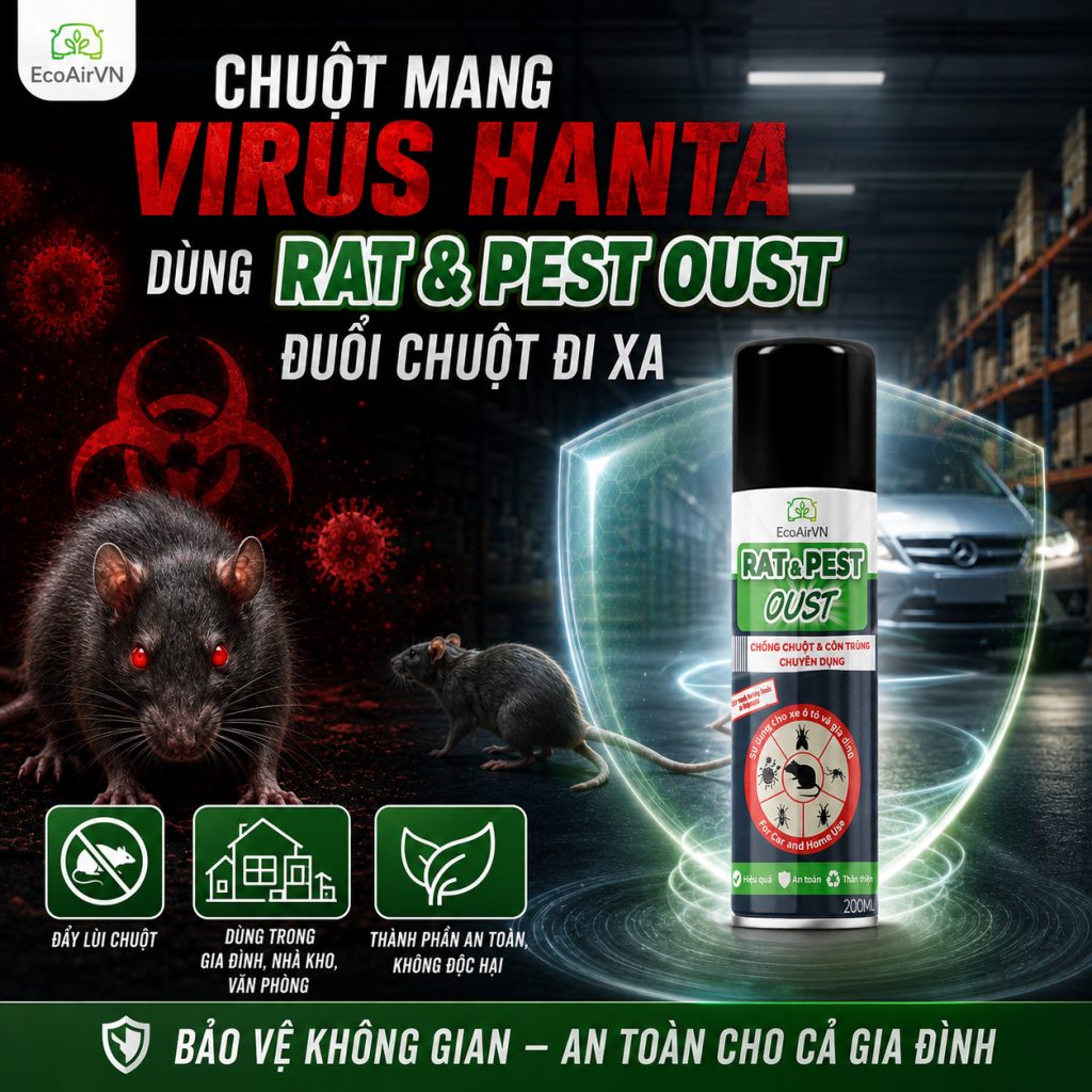 virus hanta ở việt nam có nguy hiểm không, rat & pest oust