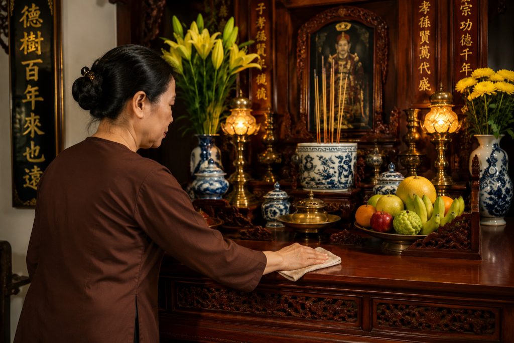 chuột phá bàn thờ gia tiên có sao không, rat & pest oust