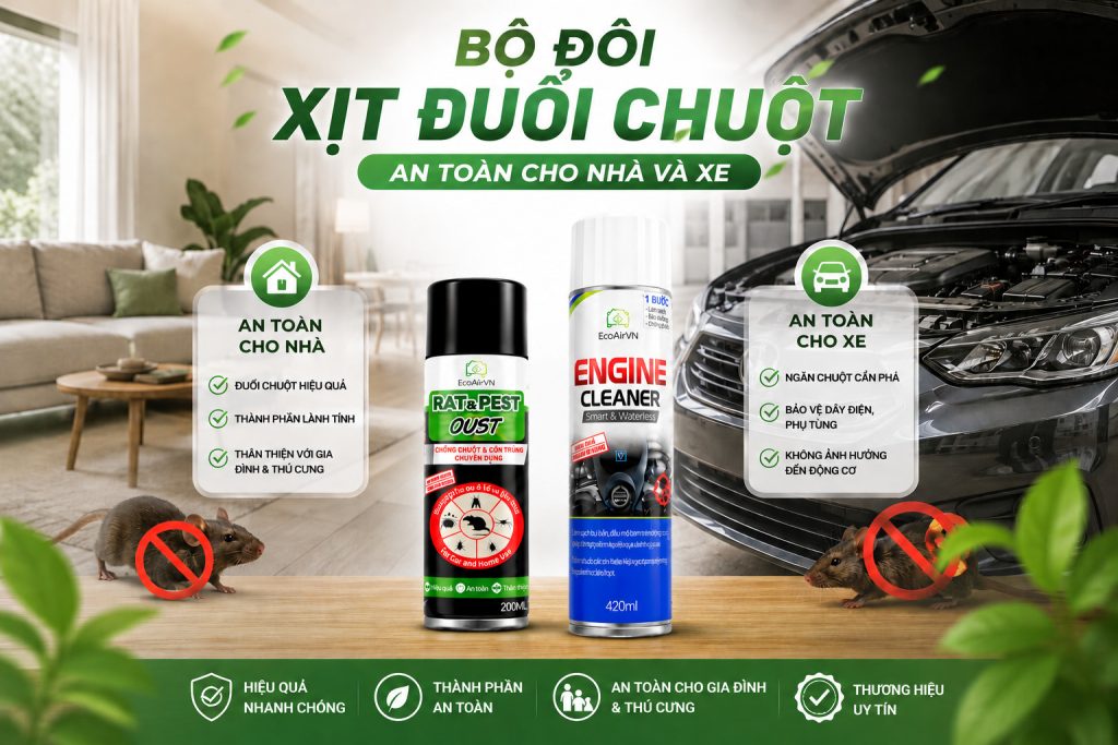 Xịt đuổi chuột có an toàn cho thú cưng không?