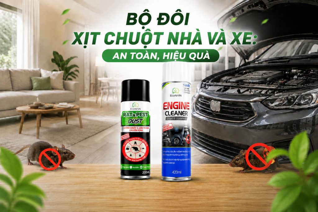 Xịt đuổi chuột có đuổi được chuột cống không?