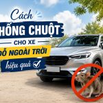 Cách chống chuột cho xe đỗ ngoài trời hiệu quả, engine cleaner