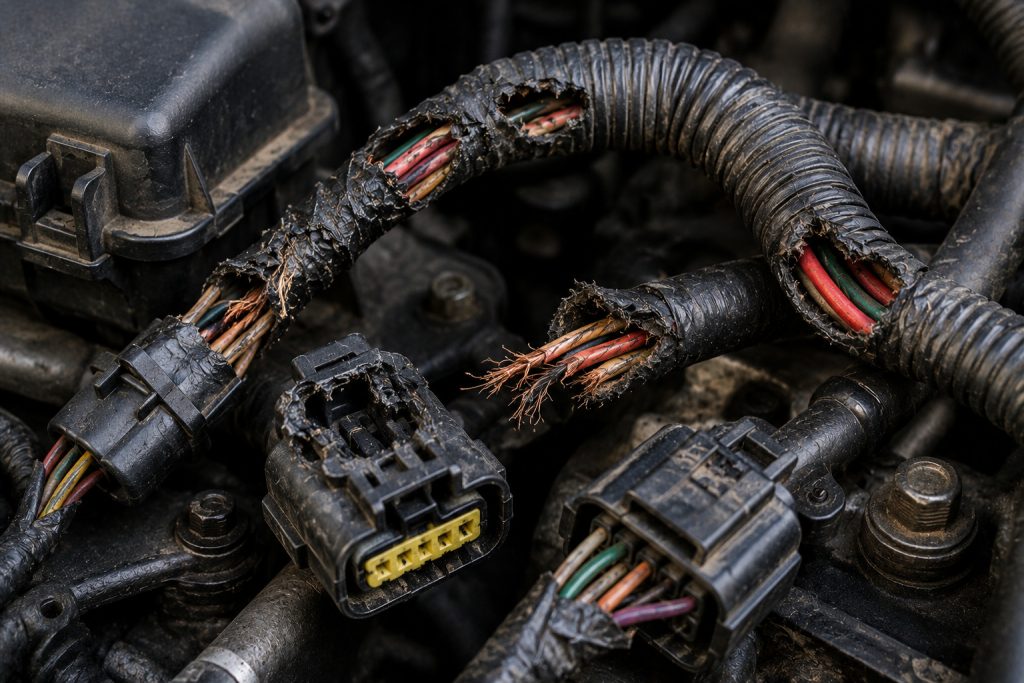 Chi phí sửa xe vì chuột cắn dây điện bao nhiêu? engine cleaner