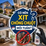 Có nên xịt chống chuột mỗi tuần, rat & pest oust