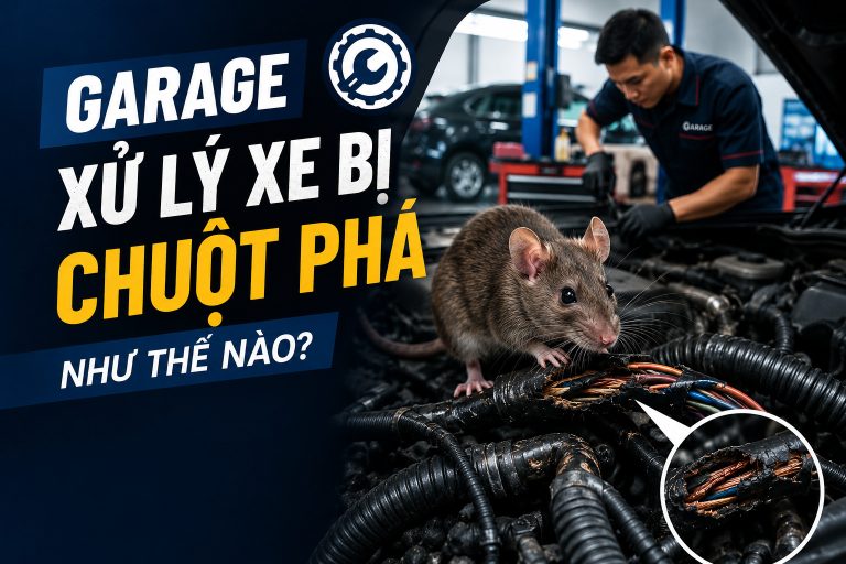 Garage xử lý xe bị chuột phá như thế nào?