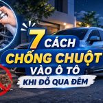 7 cách chống chuột vào ô tô khi đỗ qua đêm
