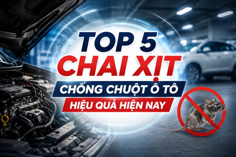 Top 5 chai xịt chống chuột ô tô hiệu quả hiện nay 