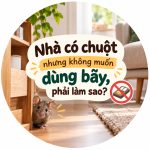 Nhà có chuột nhưng không muốn dùng bẫy, phải làm sao?