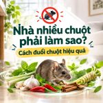 Nhà nhiều chuột phải làm sao? Cách đuổi chuột hiệu quả 