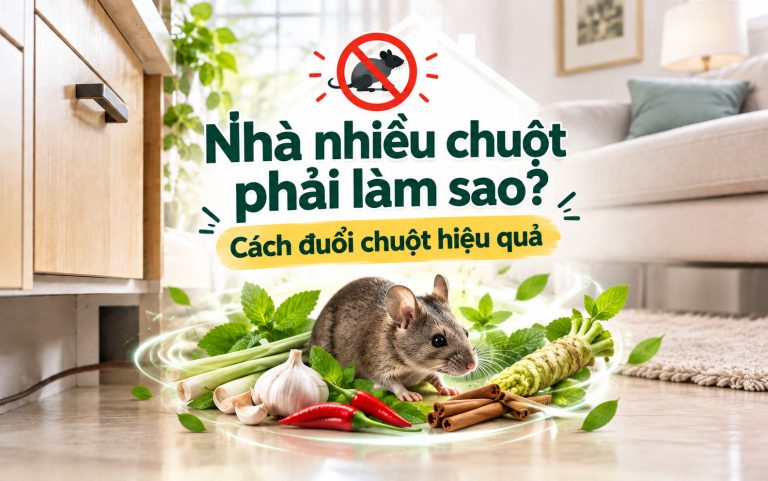 Nhà nhiều chuột phải làm sao? Cách đuổi chuột hiệu quả 