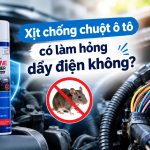 Xịt chống chuột ô tô có làm hỏng dây điện không?