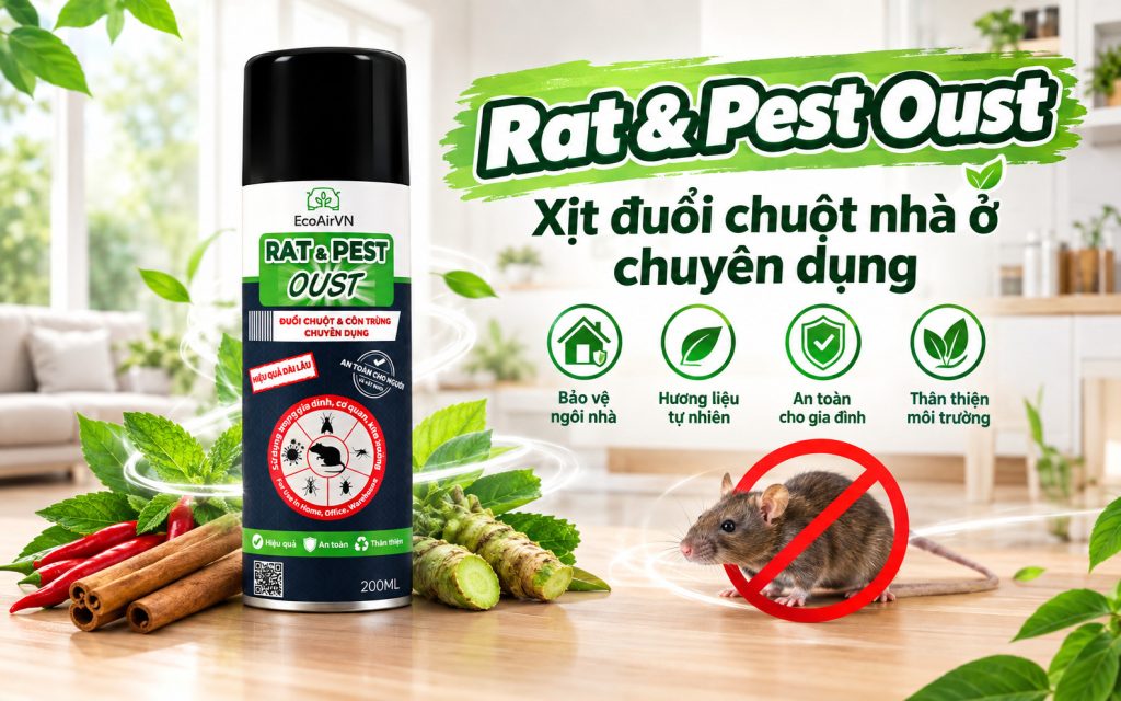 Chuột phá đồ trong nhà: nguyên nhân và cách xử lý 
