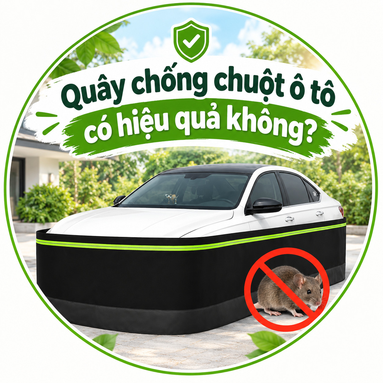 Quây chống chuột ô tô có hiệu quả không?