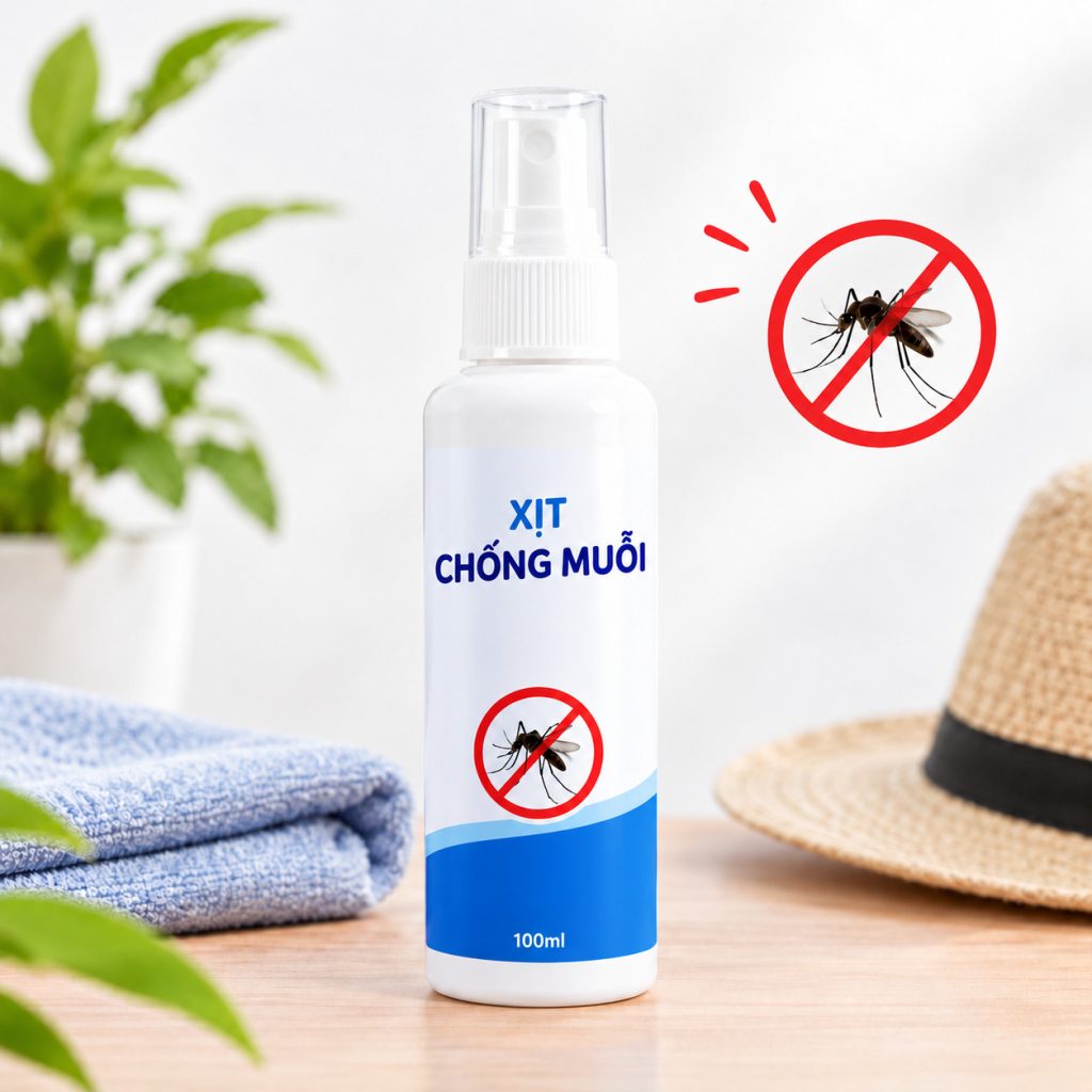 xịt chống muỗi thông thường